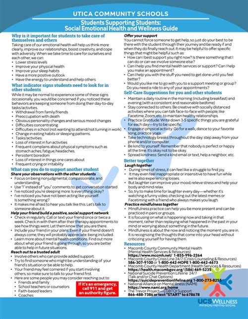 Student Supporting Students